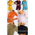 Hot Sale Fitness Sport confortável Mulher Yoga Roupas